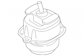 Right engine mount BMW X5 E70 07-13 3.0