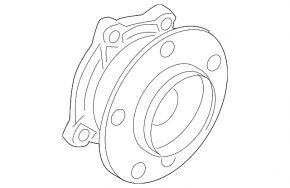 Front left hub BMW X5 F15 14-18 M