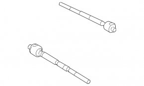 Steering rod left Nissan Leaf 18- CTR