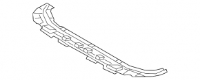 Front bumper protection Audi Q7 16-19 type 1