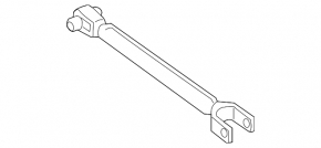 Upper rear left transverse control arm Infiniti Q50 14-