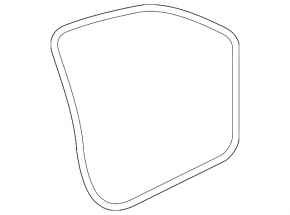 Front left door seal for VW Tiguan 09-18