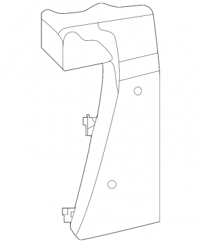 Left outer fender light trim for VW Tiguan 18-24