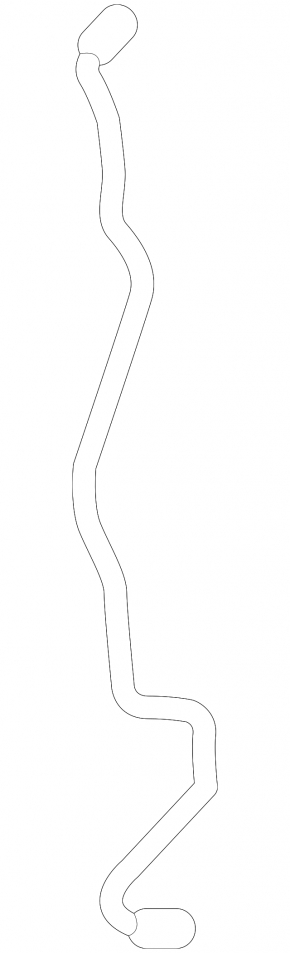 Air conditioning pipe, 3rd row, front left, BMW X7 G07 19-24