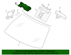 Lane Keeping Camera BMW X3 G01 18-21