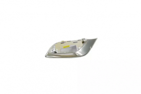 Front bumper plug frame for moldings left Jeep Grand Cherokee WK2 17- silver