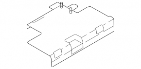 Battery cover Audi Q7 16-
