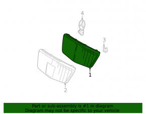 Radiator grill grill Mercedes W211 rest