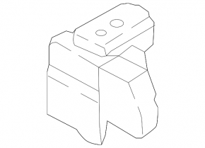 Cover of positive terminal of battery Mazda CX-9 16-