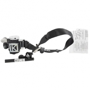 Ford Edge 15-18 black driver's seat belt, broken