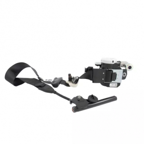 Ford Edge 15-18 black driver's seat belt, broken