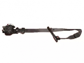 Ford Edge 15-18 black driver's seat belt, broken