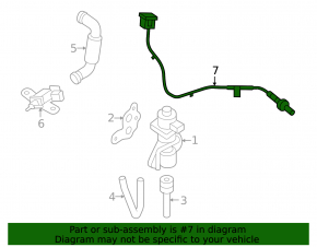 Lambda probe second Mazda3 2.3 03-08