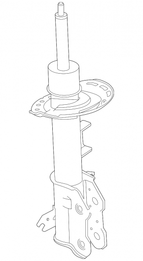 Shock absorber front left Ford Mustang Mach-E 21-23 AWD