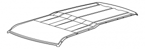 Metal roof Ford Bronco Sport 21-25 under the hatch