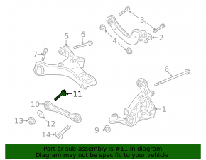 Lincoln Corsair 20-26 80mm Camber Bolt