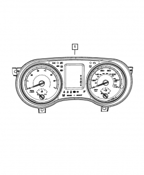 Jeep Cherokee KL 14-18 Audio Amplifier