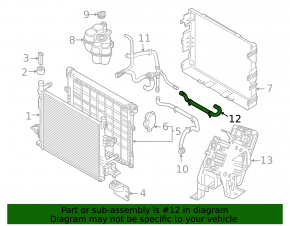 Cooling pipe Volkswagen ID.4 21-23