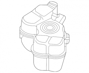 Coolant expansion tank for Volkswagen ID.4 21-25