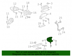 Front Engine Mount GMC Terrain 10-17