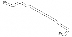Rear stabilizer BMW X5 F15 14-18 22.5mm for 2 rows of seats