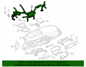 BMW X3 G01 18-24 Torpedo Reinforcement Pipe