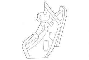 Steering paddle shifter right on the steering wheel Honda HR-V 16-22