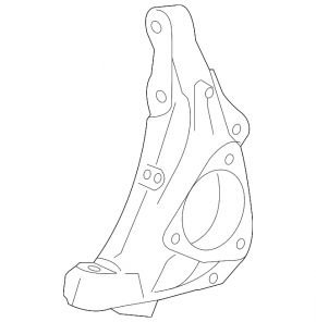 Front left axle trunnion Chevrolet Camaro 16-23