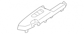 Front right window lift control trim for Kia Sportage 17-22