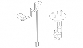 Fuel level sensor for Mercedes GLS-class X166 13-19