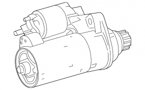 Mercedes A-class V177 19-22 M260 starter