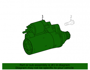 Mercedes A-class V177 19-22 M260 starter