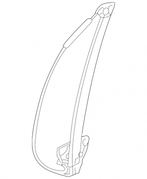Window lifter with motor front right Mazda3 MPS 09-13