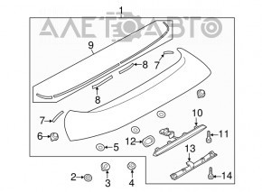 Mazda3 MPS 09-13 Tailgate Spoiler
