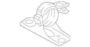 Vacuum pump bracket BMW 5 G30 18- 530e hybrid