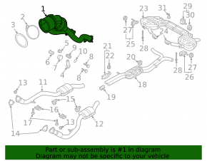 Catalyst Audi A6 C8 19-25 3.0T