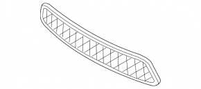 Toyota Sienna 11-17 Front Bumper Lower Grille