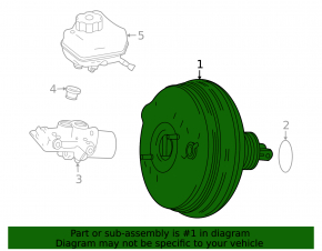 Vacuum booster Mercedes W211
