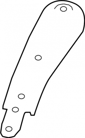 Rear subframe burr front left Infiniti QX50 19-20