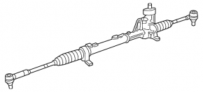 Steering rack VW Jetta 11-14 USA GUR