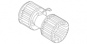 BMW X3 E83 03-10 Heater Fan Motor