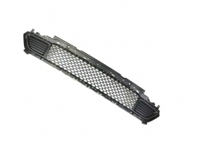 Jeep Cherokee KL 19-23 front bumper lower grille without radar, under blinds, cracks, missing fragment