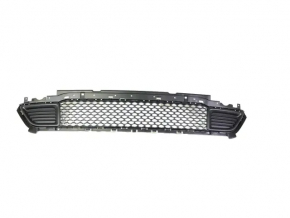 Jeep Cherokee KL 19-23 front bumper lower grille without radar, under blinds, cracks, missing fragment