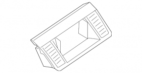 Nissan Murano z50 2003-2005 central air duct