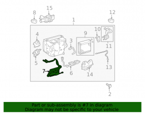 Heater radiator for Toyota Prius 20 04-09