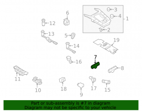 Audi A4 B8 08-16 Stabilization Disabling Button