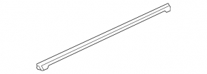 Molding door-glass central front right Ford Focus mk3 11-18 mat
