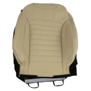 Passenger seat Ford Edge 15-17 without airbag, beige leather