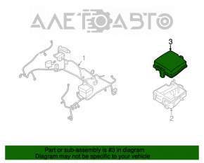 Underhood fuse box Kia Sorento 14-15