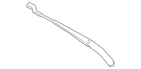 Left windshield wiper arm for VW Jetta 19-24